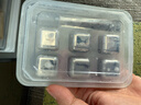 美厨（MAXCOOK）304不锈钢冰块冰粒 制冰冰格冰块模具 6粒+硅胶冰夹+PP盒MCPJ8161 实拍图