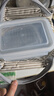 GLASSLOCK饭盒进口保鲜盒带盖耐高温家用隔断上班族带饭便当盒2件套赠包 实拍图