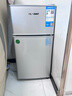 华宝小冰箱小型家用出租房用冷藏冷冻两用一级能效节能省电迷你宿舍寝室办公室二门电冰箱 【一级能效】58L银色【三天不到一度电】 实拍图