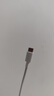 华为原装6A数据线 USB Type-A转USB Type-C/1m线长/支持66W（11V6A）充电 白色CC790 实拍图