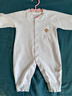 贝瑞加（Babyprints）婴儿连体衣2件装男女宝宝纯棉衣服柔软爬服家居内衣四季哈衣 紫73 实拍图
