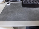 得力（deli）分区加热鼠标垫加热桌垫暖桌垫超大加长发热桌垫学生写字台办公室电脑桌面电热加热垫灰色80.*32cm 实拍图