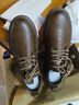 公牛世家【新年礼物】男鞋新款百搭休闲皮鞋英伦风工装鞋低帮耐磨马丁靴男 实拍图
