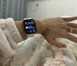 Apple/苹果 Watch Series 10 智能手表GPS款42毫米玫瑰金色铝金属表壳淡桃粉色运动型表带M/L MX1V3CH/B 实拍图