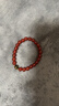 石玥珠宝收藏级8mm红玛瑙手串本命年转运珠水晶玛瑙手链男女士款 实拍图