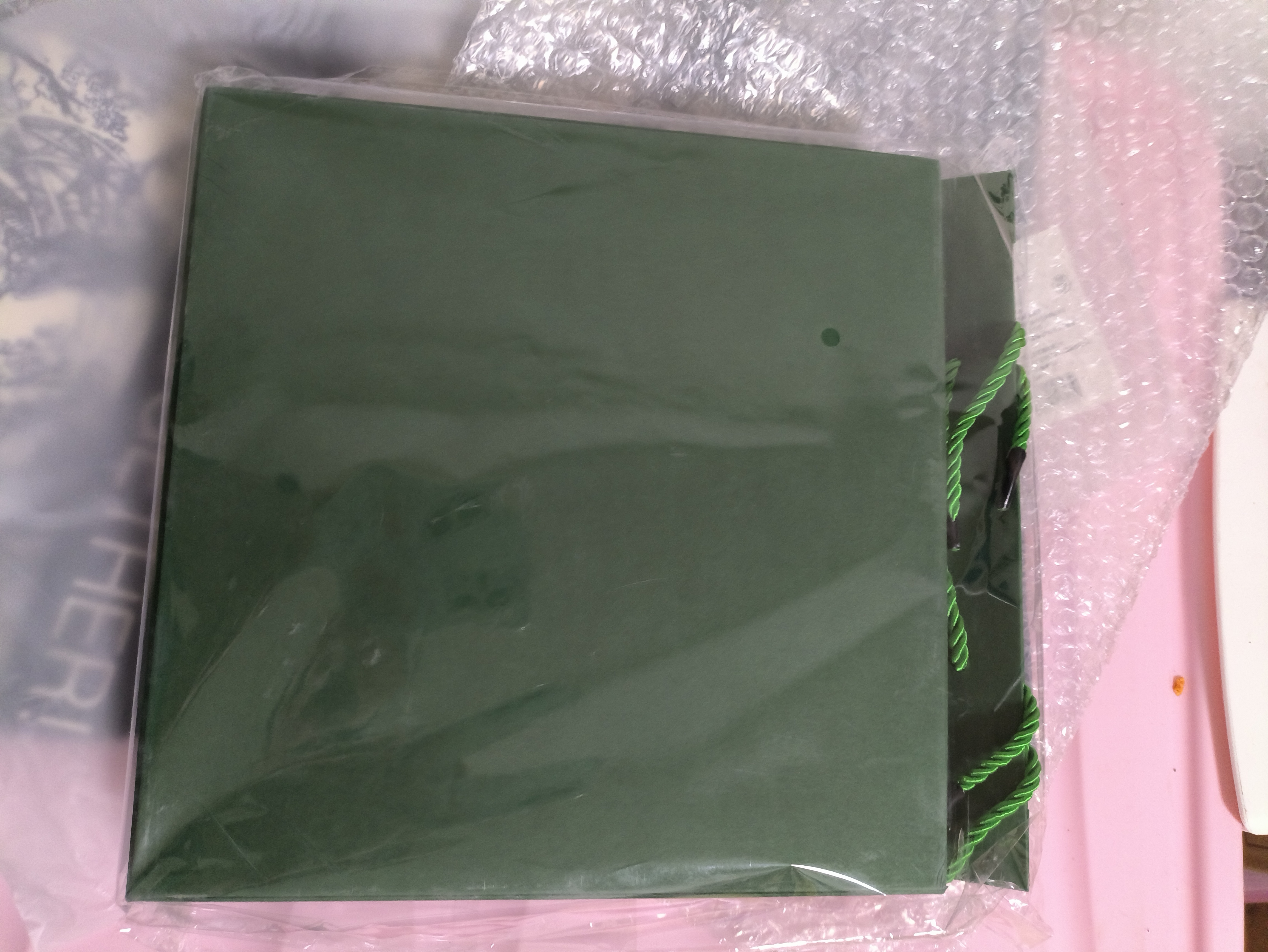 法拉蒙中国风高颜值笔记本本子礼盒A5国潮记事本礼盒高档教师节礼物送老师伴手礼公司礼物定制 松柏绿 实拍图