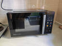 美的（Midea）国家补贴微碳微波炉烤箱一体机900w微波1000w烧烤平板光波速热23L容量变频臻彩荧幕 （C32） 实拍图