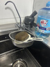 加度不锈钢水槽过滤网厨房水池洗碗洗菜厨余垃圾沥水漏剩菜剩饭三角篮 实拍图