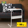 宜家（IKEA）BRUKSVARA布瓦拉边桌工作台移动床边办公电脑桌沙发桌 煤黑色 实拍图