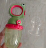 babycare婴儿果蔬食物咬咬袋硅胶宝宝吃水果辅食器安抚牙胶4月+ 德科绿 实拍图