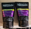 欧莱雅男士抗黑头洁面乳100ml*2套装控油祛痘去角质洗面奶护肤品礼物 实拍图