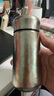 虎牌（TIGER）香港直邮纯钛保温杯迷你小巧便携口袋杯茶水分离钛杯高颜值水杯子 钛本色【纯钛】230ml 实拍图