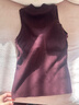 优衣库女装针织Bra背心/加杯背心百搭休闲478795 19 酒红色 M /160/84 晒单实拍图