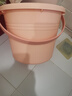 CHAHUA茶花 提水桶14.4L大号塑料桶洗衣泡脚桶洗车储水桶加厚拖把桶* 实拍图