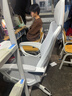 锦汐 电脑椅家用办公椅子靠背人体工学椅学习转椅老板座椅游戏电竞椅 【可后躺】白框灰网 实拍图