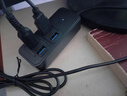 宏碁（acer）USB3.0分线器4口扩展坞HUB集线器延长线转换一拖四带供电口笔记本台式机多接口拓展1.5米 实拍图