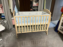 ANGI BABY婴儿床实木无漆多功能宝宝床新生儿可移动摇床可拼接加长儿童床 实拍图