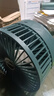 电风扇伸缩折叠小风扇宿舍家用静音充电型办公台式USB桌面宿舍大风力夏台面落地两用折叠电风扇 颜色随机 直插款无档位开关1个装 实拍图