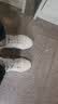 蜘蛛王德训鞋男款春秋季板鞋软底鞋阿甘运动男士休闲小白鞋 白色 40 实拍图