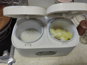 康佳（KONKA）双胆电饭煲 家用智能预约 4L大容量3-4人煮饭煮粥锅辅食锅小电饭锅压力 KDFB-4020E-W 实拍图