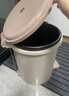 五月花垃圾桶脚踏式脚踩翻盖12L厨房垃圾桶带盖家用客厅卫生间卧室厕所 实拍图