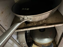 炊大皇 炒锅 304不锈钢炒菜锅煎锅 平底不粘炒锅32cm 可立可视盖不挑灶 实拍图