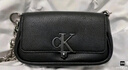 Calvin Klein时尚单肩包礼物链条包包金属字母旋扣翻盖CK女包斜挎马鞍包DH3240 实拍图