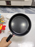 【煎炸神器】家用不粘锅迷你小煎锅平底锅煎蛋煎饼锅户外锅具 麦饭石 18cm 实拍图