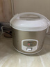 美的（Midea） 微压电饭煲 精铸发热盘大容量简单易控 黑晶内胆家用迷你小电饭锅 1-2-3-5-8人家用商用 3升黑晶内胆MB-WYJ301 （2-6人） 3L 实拍图