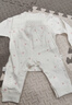 七采雏菊【裤腿可开】春秋婴儿套装纯棉新生儿贴身衣服偏襟宝宝秋衣裤打底 粉红色 常规 粉色四叶草-偏扣套装 80 （19-23斤合适） 实拍图