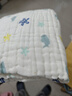 洁丽雅（Grace）A类纯棉婴儿纱布浴巾男女宝宝洗澡巾新生儿用品大毛巾被110*110cm 实拍图