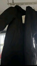 波司登（BOSIDENG）羽绒服男女同款情侣冬季长款厚款宽松休闲连帽面包服外套 黑色|8056 L 170/92A 体重约120-130斤 实拍图