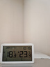 得力（deli）【超级爆款】室内温湿度计表LCD电子精准温湿度计婴儿房室内办公用品儿童老人白色 实拍图