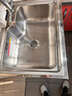华帝（VATTI）304不锈钢水槽单槽拉丝不锈钢洗菜盆 厨房水槽洗碗盆-以旧换新 实拍图