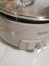 苏泊尔（SUPOR）0涂层不锈钢电火锅 分体电煮锅 火锅专用锅 家用多功能电热锅 4L涮肉锅 H40YK780 实拍图