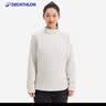 迪卡侬（DECATHLON）保暖绒衣户外抓绒衣女运动宽松秋摇粒绒外套冲锋衣内胆 MH100 半拉链-月岩灰 XL 实拍图