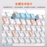 达尔优（dareu）EK815机械合金版机械键盘 有线电竞游戏键盘 87键多键无冲 笔记本电脑键盘 白蓝茶轴 实拍图