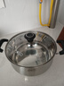 爱仕达（ASD）汤锅 304不锈钢蒸汤锅 炖煮锅加厚复底奶锅 24CM燃气电磁炉通用B1 实拍图