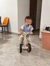 贝趣儿童平衡车1-3岁宝宝滑行车玩具幼儿滑步车婴儿四轮无脚踏溜溜车 青咖 【灯光音乐+缓震静音轮】 一岁防侧翻滑滑车周岁生日礼物 实拍图