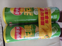 乐事（Lay's）无限薯片 翡翠黄瓜味 104克*2罐 208克 休闲零食 膨化食品 实拍图