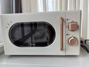 美的【国家补贴8折】厨房小家电小滋味微波炉变频家用小型百搭复古转盘式经典双旋钮轻音M20H4 实拍图