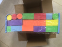 智邦（ZBOND TOY）eva泡沫积木大号男女孩软体海绵幼儿园大型颗粒拼装配对儿童玩具 【007】升级压纹4CM厚 50块装 实拍图