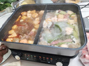 美的（Midea）火锅专用锅 电火锅 电煮锅8L多功能锅 鸳鸯锅分区控温 分体式多用途锅火锅锅HGS382712 实拍图