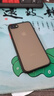 米奈索 iPhone8手机壳苹果6s/7保护套PLUS液态镜头全包防摔SE2/3男女款磨砂硅胶外壳 【肤感】黑色 苹果7/8/SE2/SE3通用 实拍图