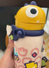 babycare儿童水杯6个月以上宝宝霸王龙不锈钢保温杯上学450ml-新旧款混发 实拍图