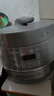 美的（Midea）【国家补贴】0涂层精钢厚釜电压力锅5L双胆全自动智能预约家用煲汤煮饭电饭煲C5856G高压锅4-6人 实拍图