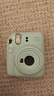 富士（FUJIFILM）立拍立得mini12 mini11/7/9升级款 相纸一次成像相机拍照生日礼物 Mini12 薄荷绿（现货） 官方标配 实拍图
