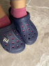 CROCS卡骆驰洞洞鞋贝雅男鞋女鞋轻便耐磨一脚蹬拖鞋休闲鞋|10126 深蓝-410 39 (240mm) 实拍图