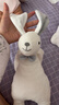 澳贝（auby）婴幼儿玩具小兔安抚巾加大宝宝哄睡阿贝贝新生儿毛绒手偶满月礼物 实拍图