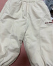 巴拉巴拉童装儿童长裤男童女童宝宝束脚裤子秋冬宽松百搭休闲裤 浅卡其50311 100 cm 实拍图